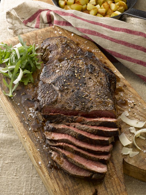 sirloin steak with rosemary