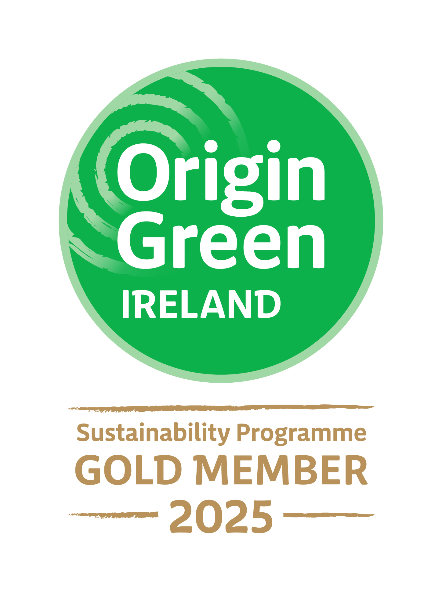Origin Green Gold Member 2025 Logo